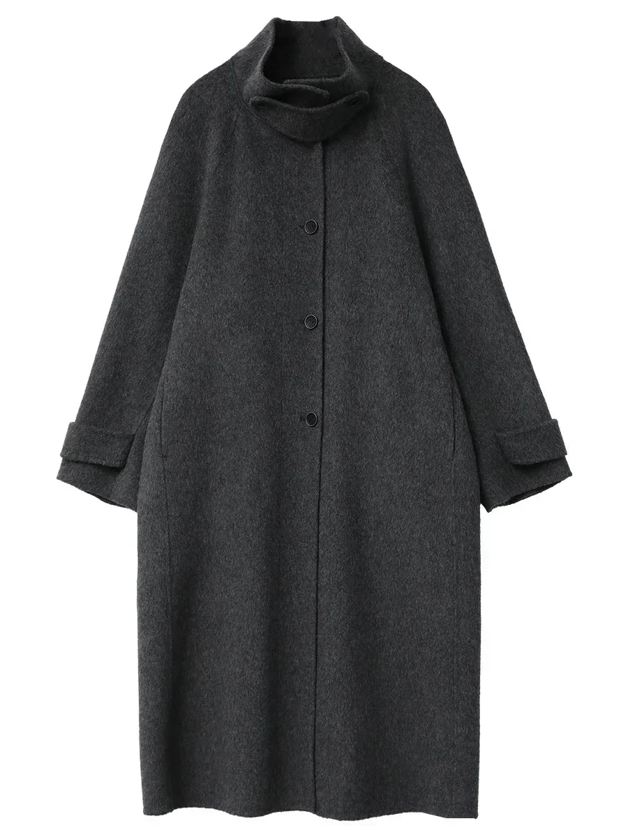 CHIC VEN 한국 여성 모직 코트, 싱글 브레스트, - Wool Coat Peacoat 리뷰 및 가격
