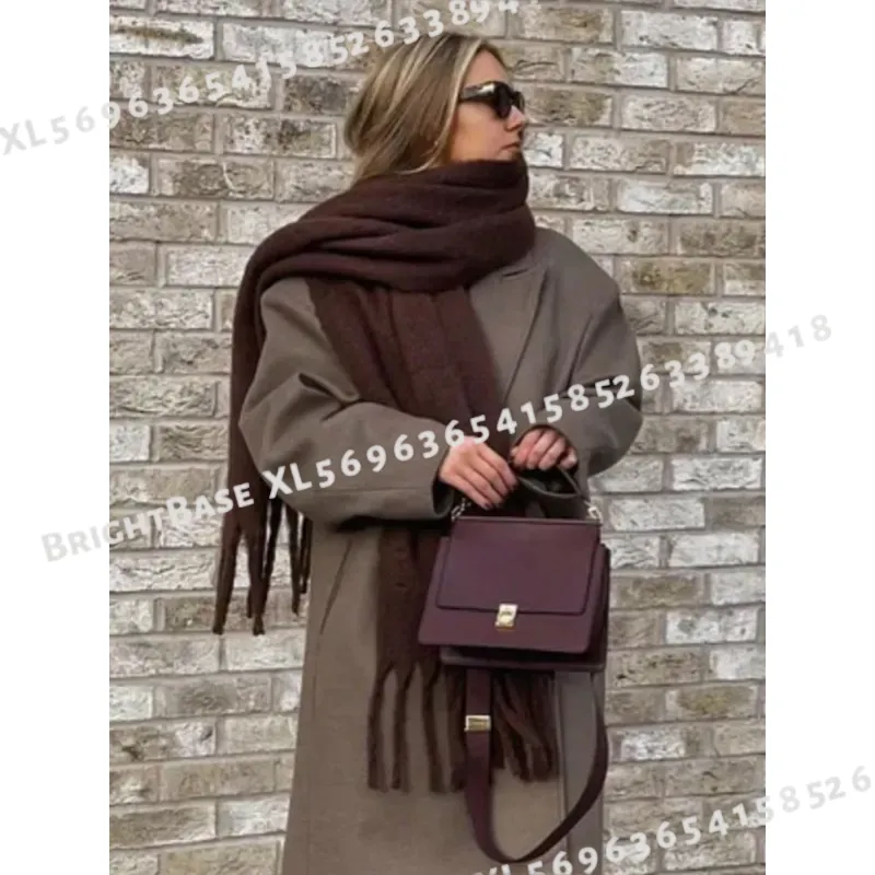 2025 여성용 겨울용 따뜻한 두꺼운 스카프 단색 파시 - Cashmere Pashmina Wrap 리뷰 및 가격