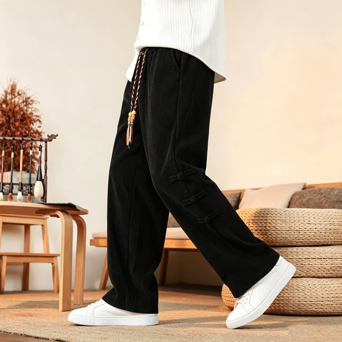 남성용 바지 신상 가을 따뜻한 두꺼운 코듀로이 바지 패 - Corduroy Pant Warm 리뷰 및 가격
